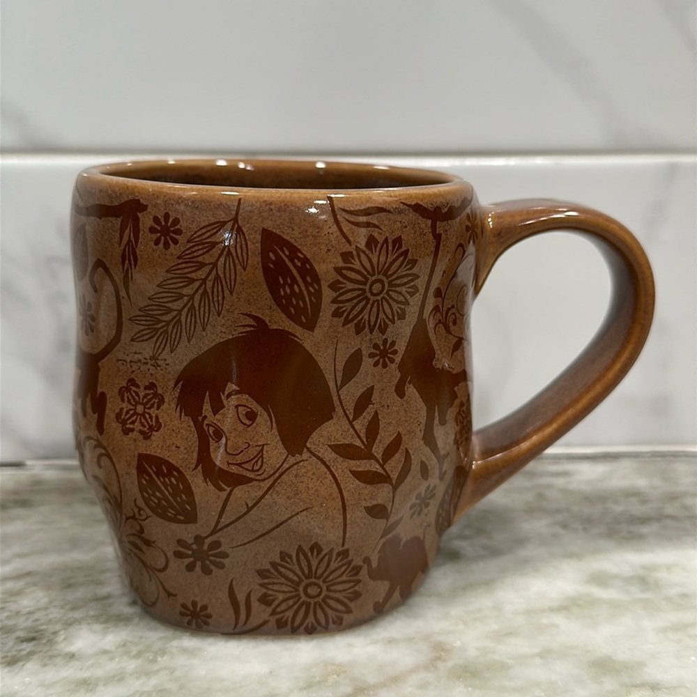 Disney Store Parks The Jungle Book Mug Mowgli, Baloo & Bagheera 16oz NEW in BOX